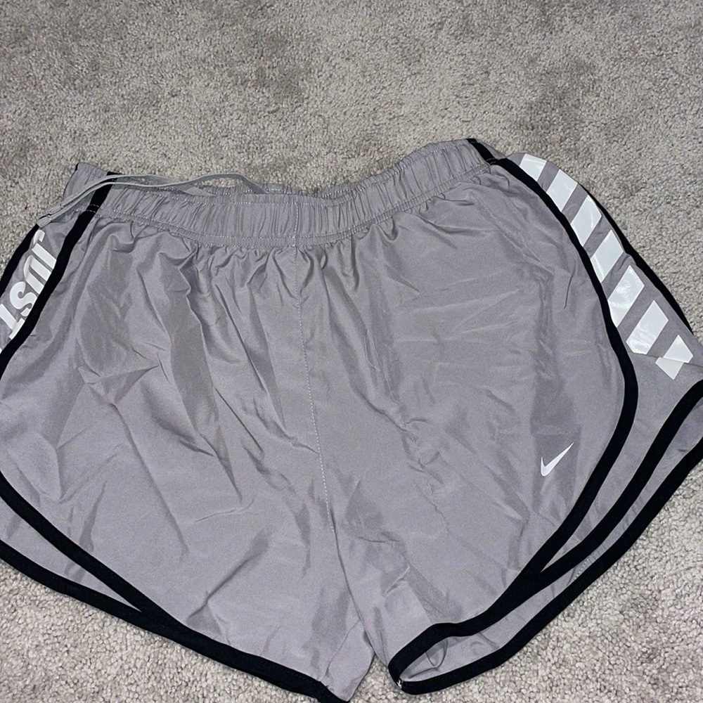Gray Nike shorts